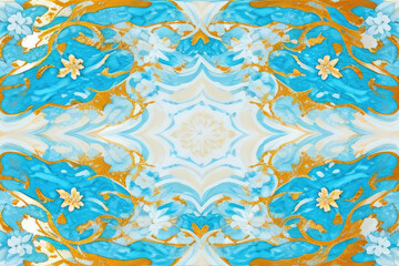 Exquisite artistry showcasing intricate details in the style of Art Nouveau, spanning the entirety of the canvas. This masterpiece, trending on ArtStation, is captured in sharp focus through a studio 