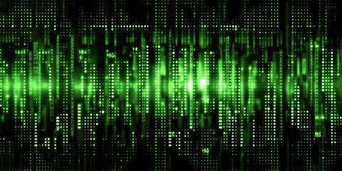 Fototapeta premium A Vibrant Background of Dots with a Digital Flair