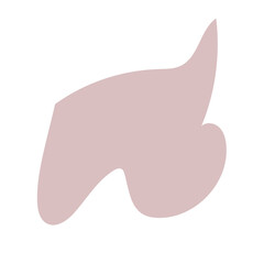 Muted red abstract shapes vector 