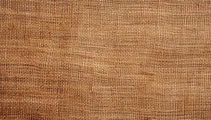 Brown Cotton Fabric Texture Background Evoking Natural Textiles