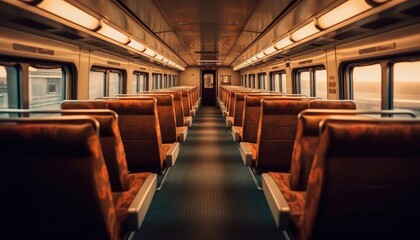 Exploring an Empty Intercity Electric Passenger Train