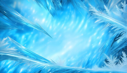 Fototapeta na wymiar abstract ice texture graphic pattern, icy winter, frozen ice background