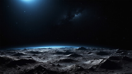 realistic space background