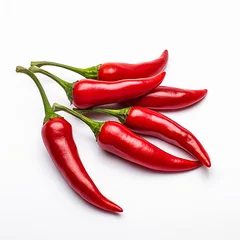 Gordijnen red hot chili peppers © konkanan