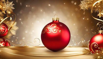 Beautiful elite Christmas background with patterns for congratulations