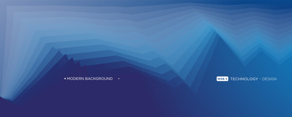 Obraz premium Flowing particles wave pattern of blue and black color isolated on a black background. Vector in concept of AI technology, science, and music.