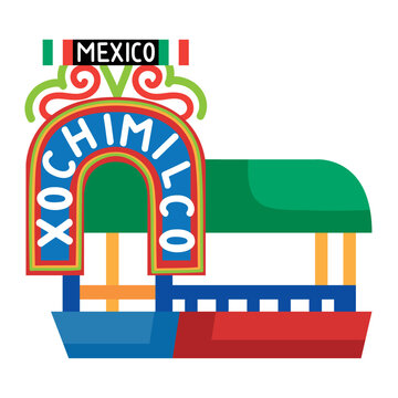 mexico xochimilco trajinera