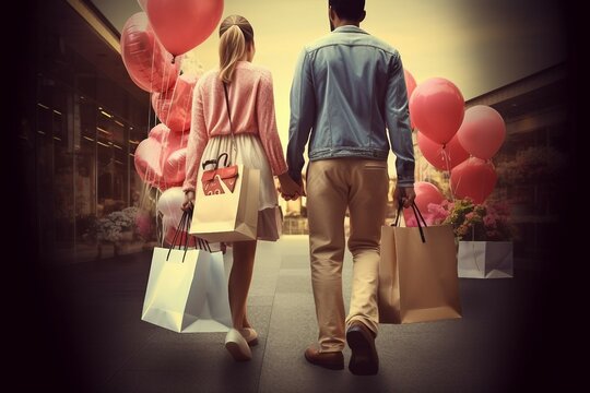 concept spending romance enjoying capitalism couple shopping business buy buying cheerful commerce consumer client e-business expenditure family freedom fun happiness holiday investing