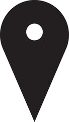 Map Pointer Vector Icon Illustration