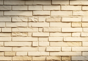 Cream and white brick wall texture as a backdrop, radiating elegance and serenity.