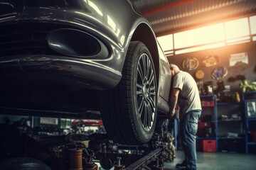 car repairing mechanic repair auto shop automotive service maintenance engine station garage work...