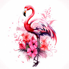 Elegant Flamingo illustration
