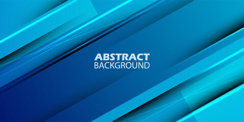 Abstract blue sporty background template vector with shiny lines and lights. Blue background with strong pattern design. Eps10 vector