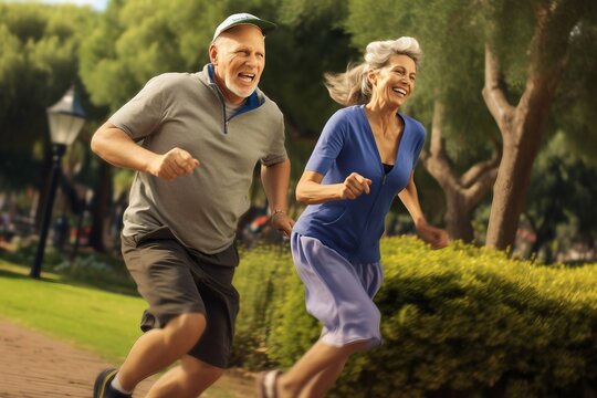 park exercising couple elder   couple old senior exercise elderly healthy older family man running happy mature fitness people park woman health bike sport person exercising outdoors