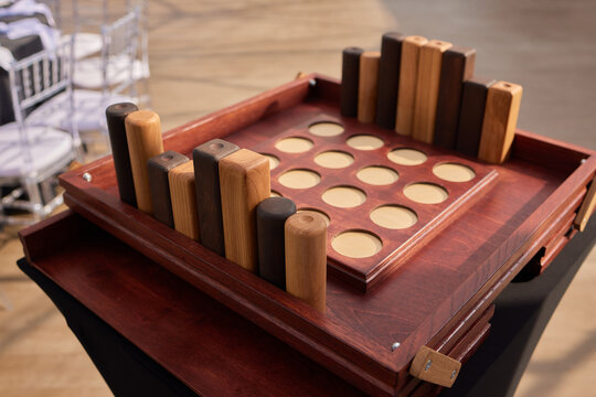 Board Game Concept Blurred Background