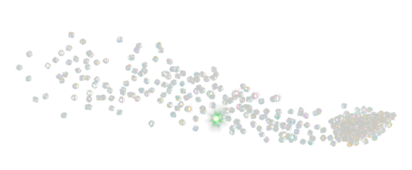 Flying diamond crystal bead sparkle. Precious gems stone diamond spark blink celebrate, explode in air, diamond crystal bead fly throw particle. Black background isolated, selective focus