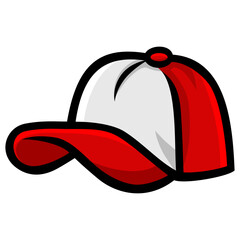 Trucker Hat Baseball Cap Vector Illustration