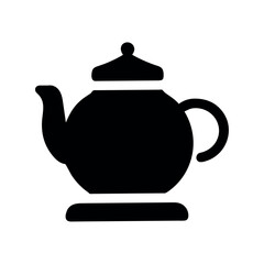 arab kettle icon illustration