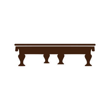 recommend clip art: Logo of snooker table icon pool table vector silhouette billiards table isolated design