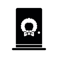 christmas top hat icon