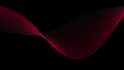 Abstract Line Gradient Black Background