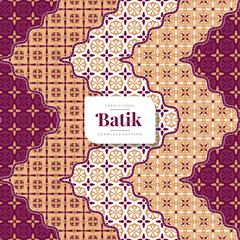 batik ornament seamless pattern 13
