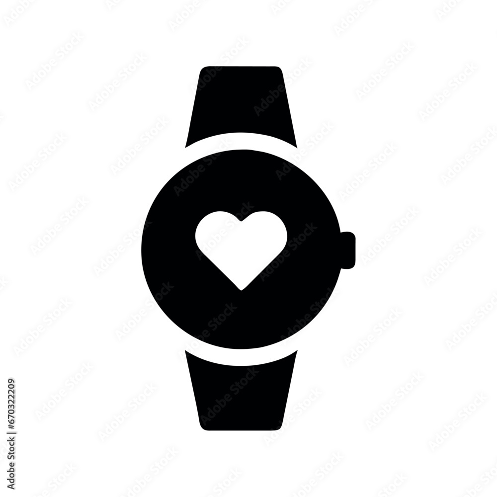 Canvas Prints medical watch icon