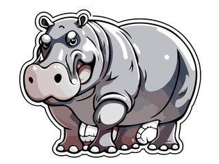 Fototapeta premium hippopotamus
