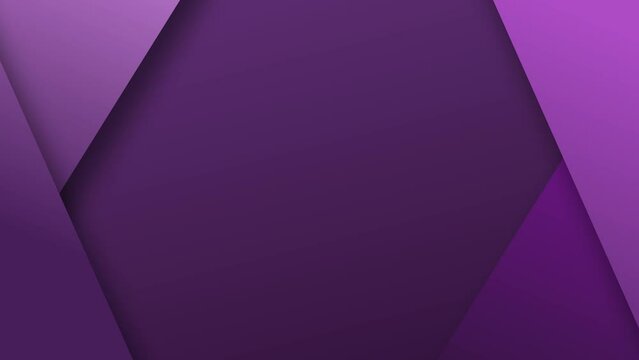 Abstract papercut purple color background animation