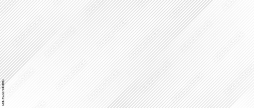 Poster abstract thin diagonal lines background. slanted parallel grey stripes wallpaper. vector silver tech