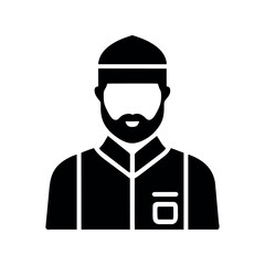 muslim man icon