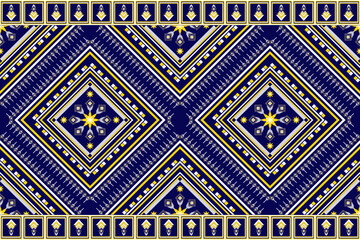 Ethnic abstract ikat art.beautiful seamless pattern in tribal, folk embroidery, minimal style. Aztec geometric art ornament prints. Design for clothing, fabric, carpet, cushions, curtain, wallpaper