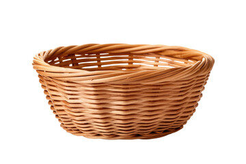 basket on isolated transparent background