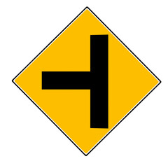 Crossroads  on the left