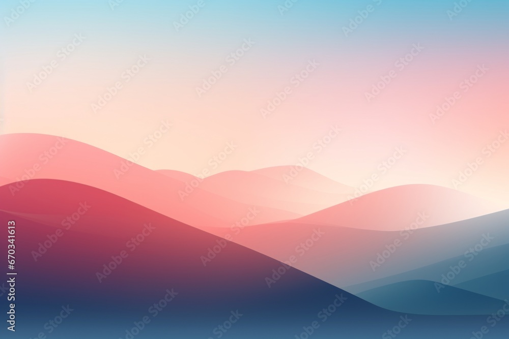 Poster minimalistic and clean wallpaper background with simple gradients and soft colors