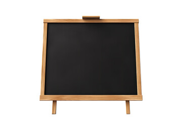 black board isolated on isolated transparent background