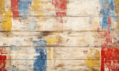old rustic abstract painted wooden wall table floor texture