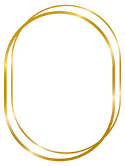 decorative frame , ornament frame , gold frame , line geometric frame , wedding label card png transparent background isolated on white background illustration ready to use