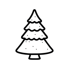 Fototapeta premium pine tree icon