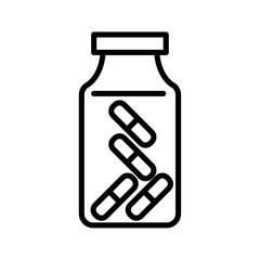 pills jar icon