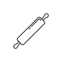 Roller Pin Icon Vector Design Template