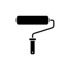 Paint Roller Icon Vector Design Template