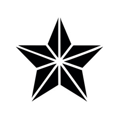 Obraz premium christmas star icon design