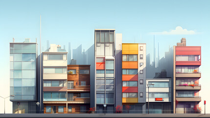 Minimalistic Buildings 