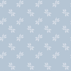 Blue and beige seamless pattern