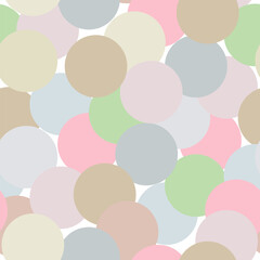 Pastel color circles for your projects.