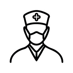 doctor icon illustration