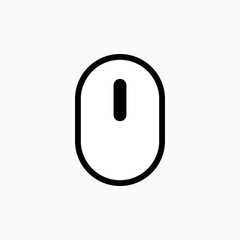 Mouse Device.Wireless Mouse Icon. Pointer, Clicking. Computer Device Symbol. Applied for Design, Presentation, Website or Apps Elements - Vector.