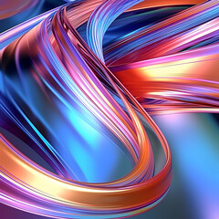 abstract background with lines (Generative AI)