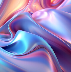 abstract background with waves (Generative AI)